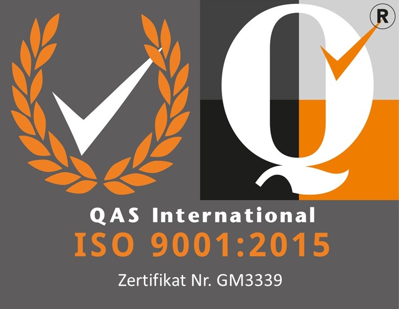 ISO 9001:2015 Qualitätsmanagementsystem